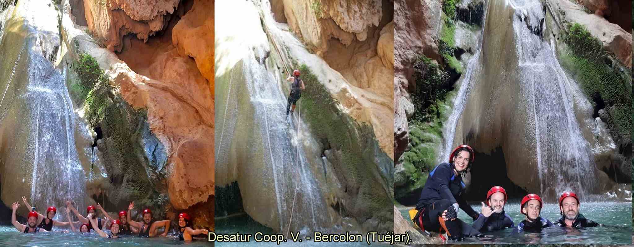 Descenso de Barrancos - Bercolon en Tuejar (Valencia)